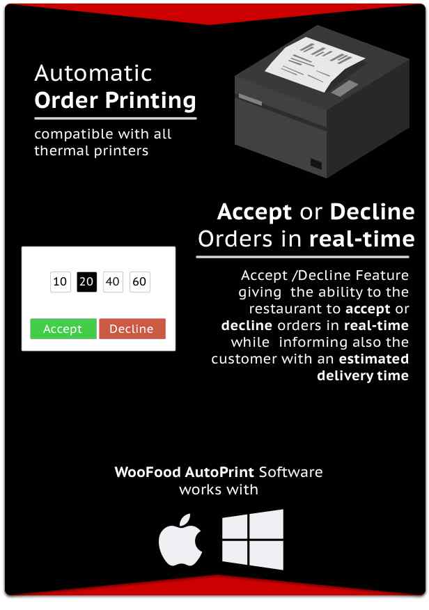 Setup Automatic Order Printing